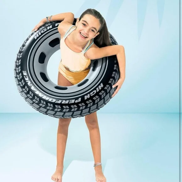 ❇️ 🆕 $5 Add-On | Intex 36" Inflatable Tire Pool Floatie - Picture 2 of 5
